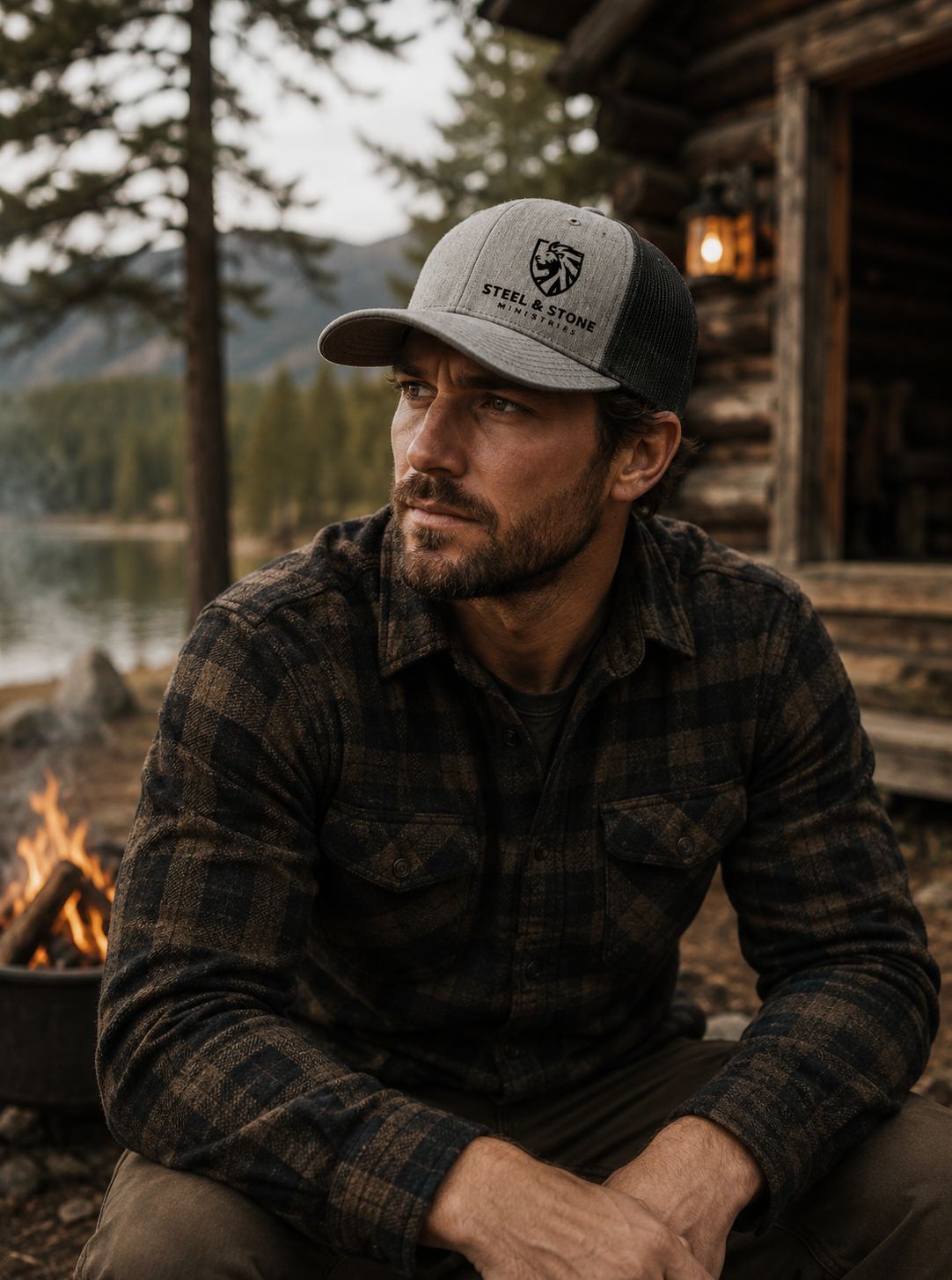 Steel and Stone Hat